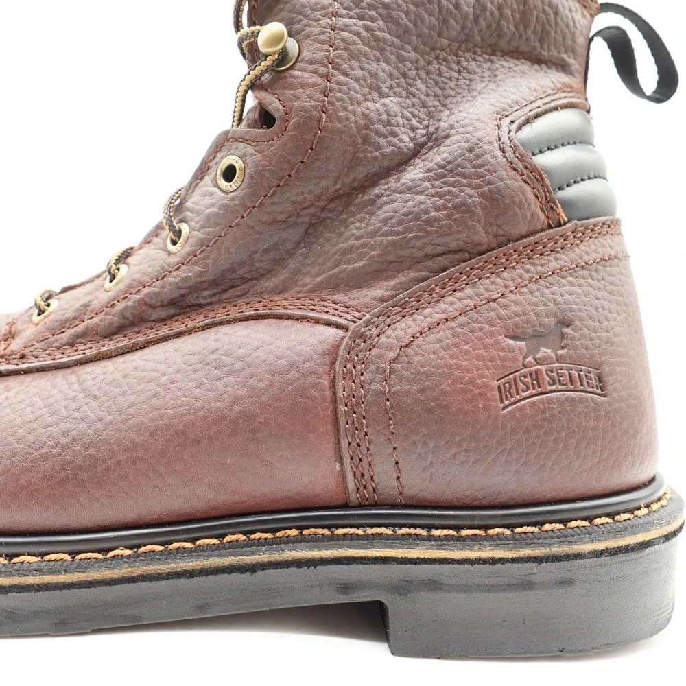 Irish Setter Boots Mens 10 D Farmington Leather Work 83803 Soft Toe NIB